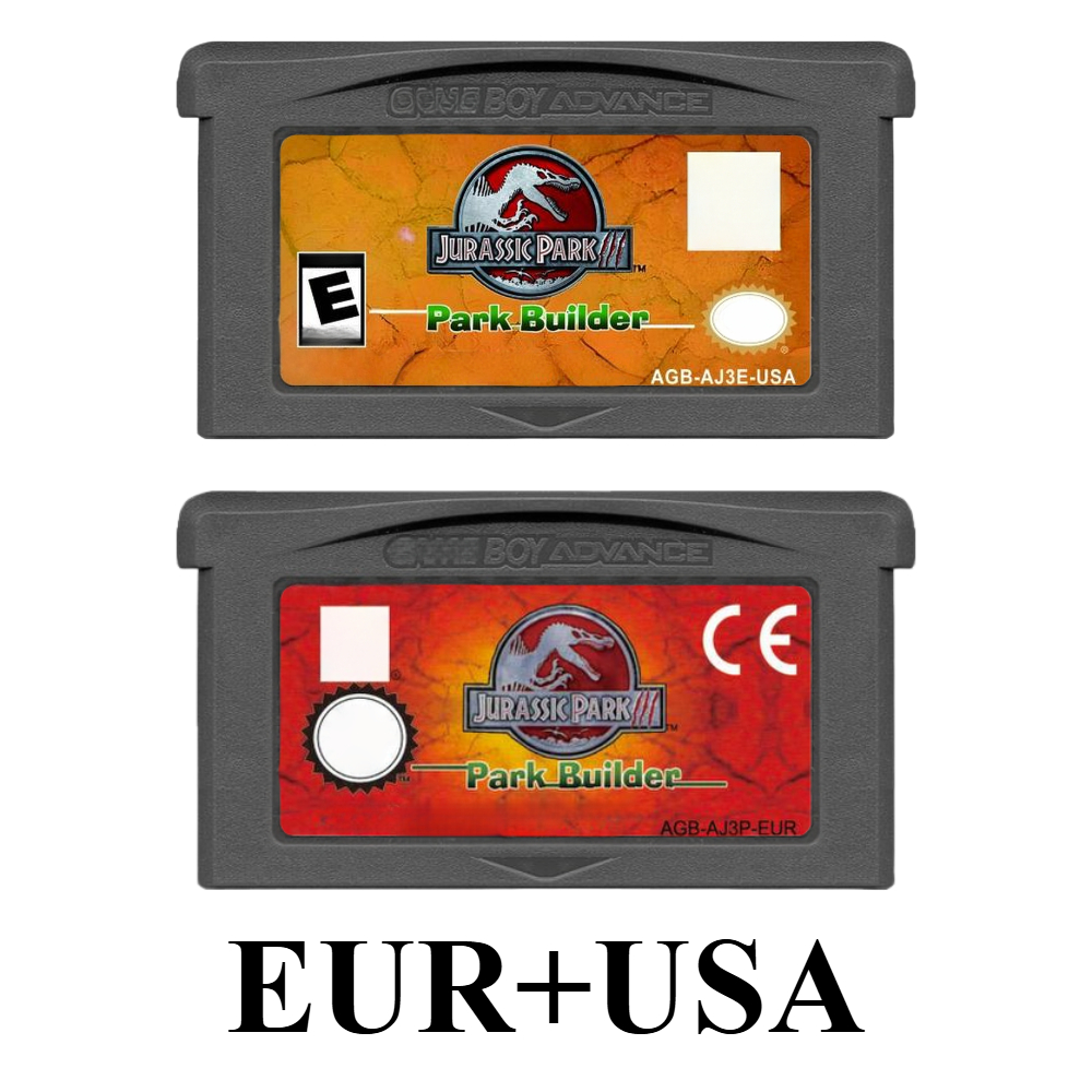 Video Games - Jurassic Park III Park Builder GBA-Spielmodul