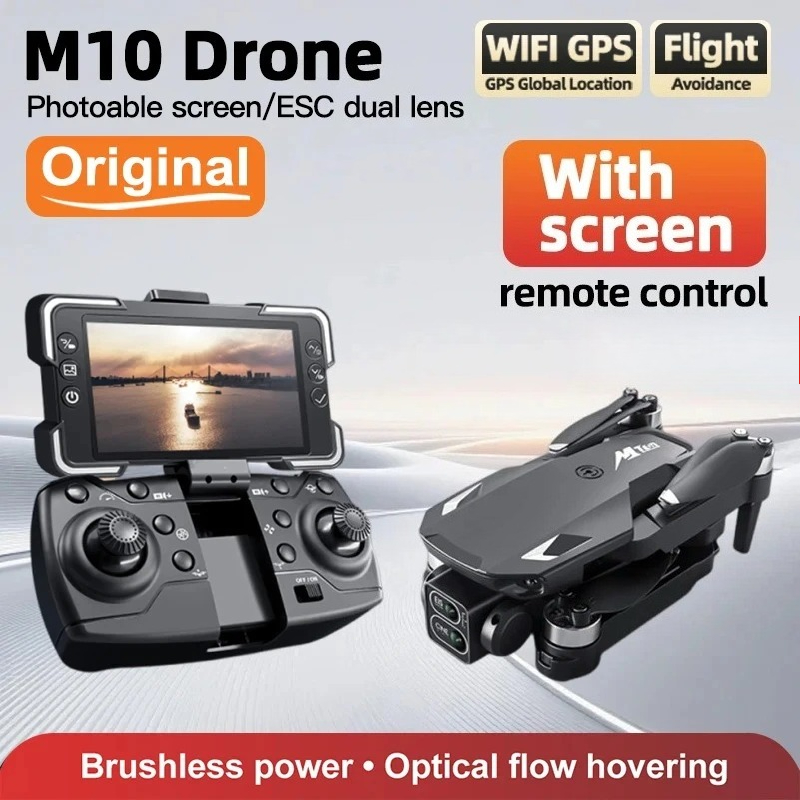Fpv Brushless Rc Drone 4K - Original Drohne M10 4K 5G HD