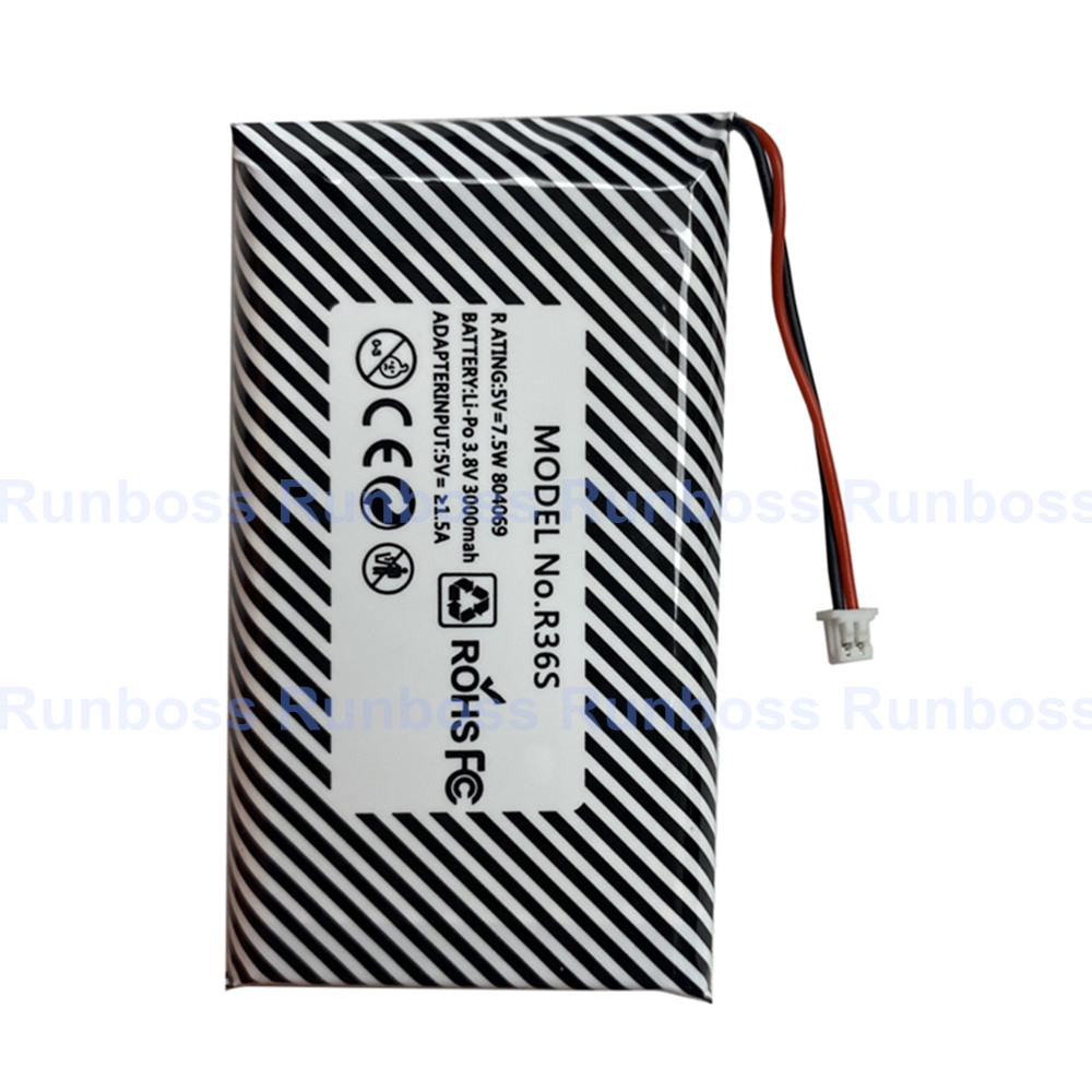 Retro Handheld Game Console R36S - 804169 Lithium-Polymer-Akku 804069 804066 3,7V 3000mAh