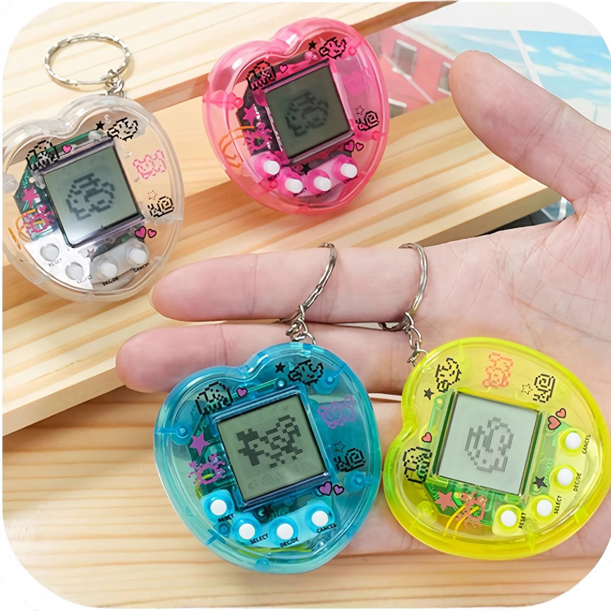 Tamagotchi Electronic Pet Virtual - Herzförmige elektronische Haustiere Tamagotchi Nostalgisches virtuelles