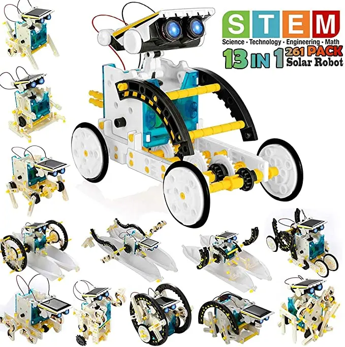 Stem Solar Robot Kit For Kids - STEM 13-in-1 Bildung Solar Roboter Spielzeug