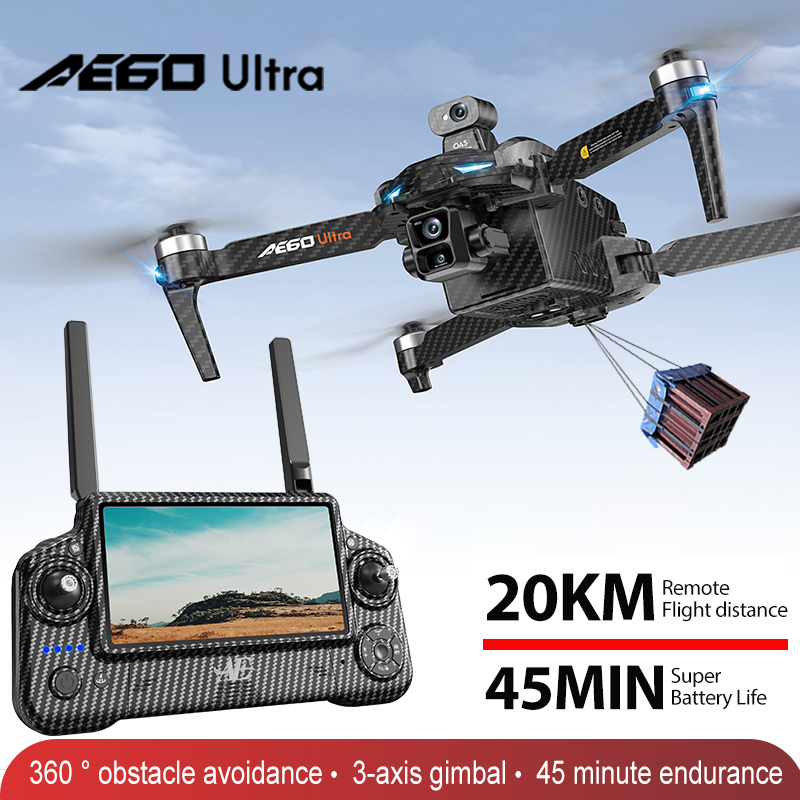 Fpv Brushless Rc Drone 4K - AE60 GPS Drone Professionelle 8K Kamera