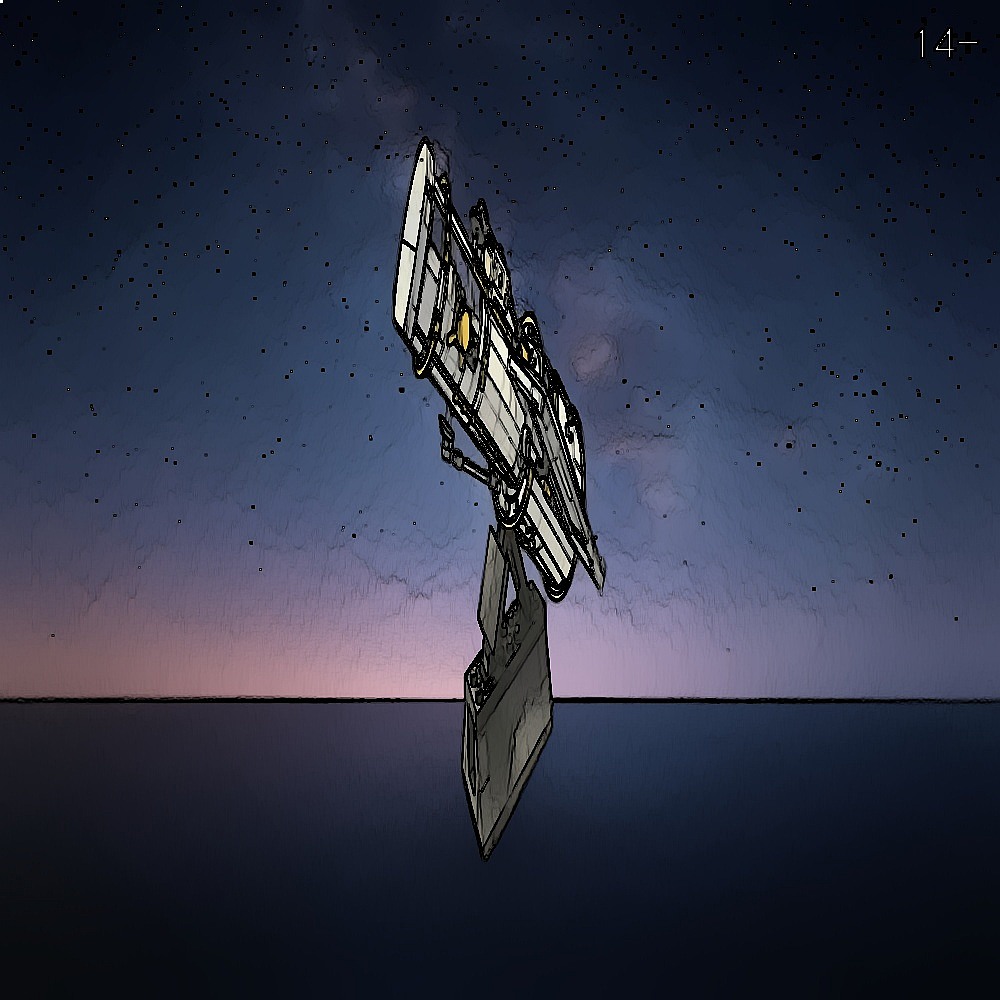 Building Blocks - Orbital Observatory Weltraumteleskop 1252 Teile Bausteine
