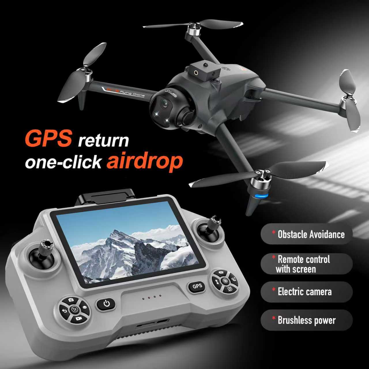 Fpv Brushless Rc Drone 4K - YL059 FPV GPS Quadcopter Drohne 8K