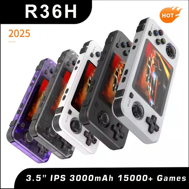Retro Handheld Game Console R36S - Neue R36H Retro Handheld Konsole Open-Source