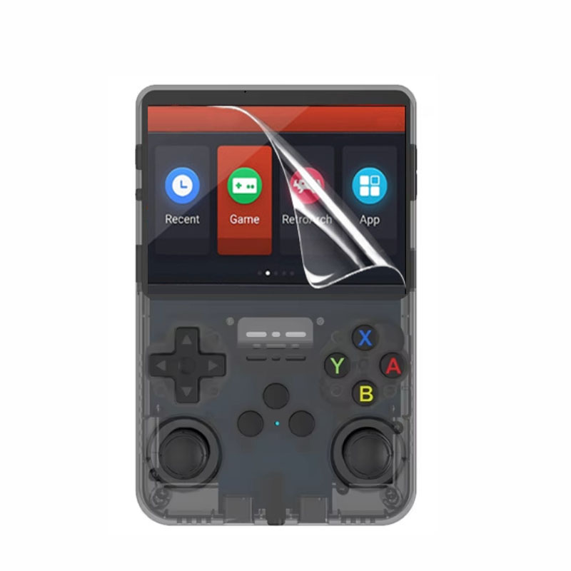 Retro Handheld Game Console R36S - 3 stücke TPU Weichen Film Screen