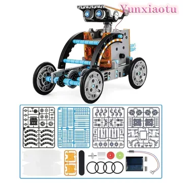 12-in-1 Solar-Roboter STEM-Bau – Stem Solar Robot Kit For Kids Bewertung und Preis