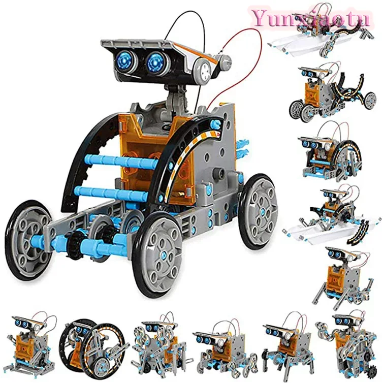 12-in-1 Solar-Roboter STEM-Bau – Stem Solar Robot Kit For Kids Bewertung und Preis