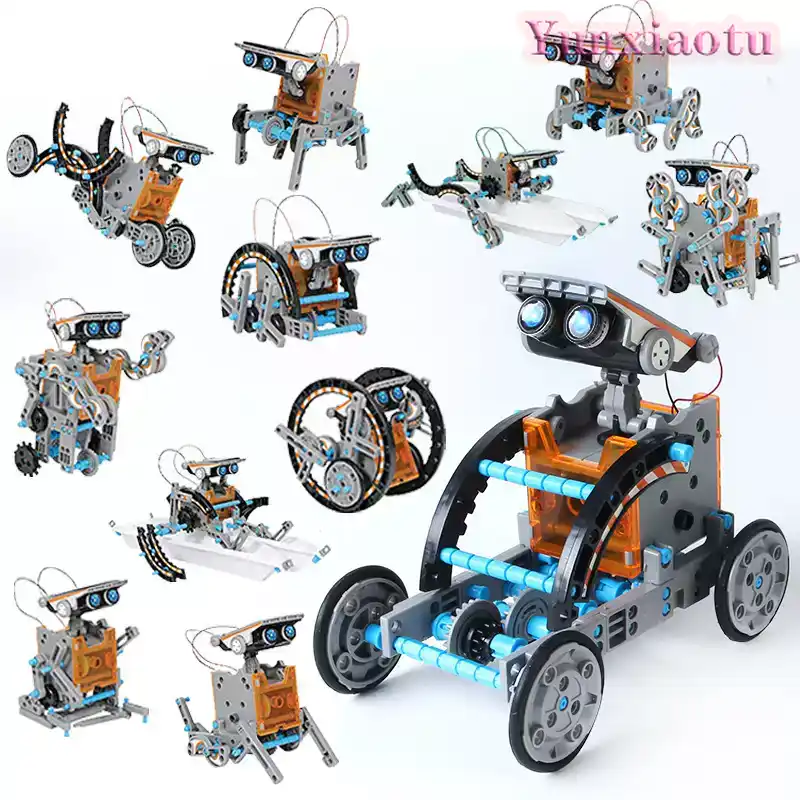 12-in-1 Solar-Roboter STEM-Bau – Stem Solar Robot Kit For Kids Bewertung und Preis