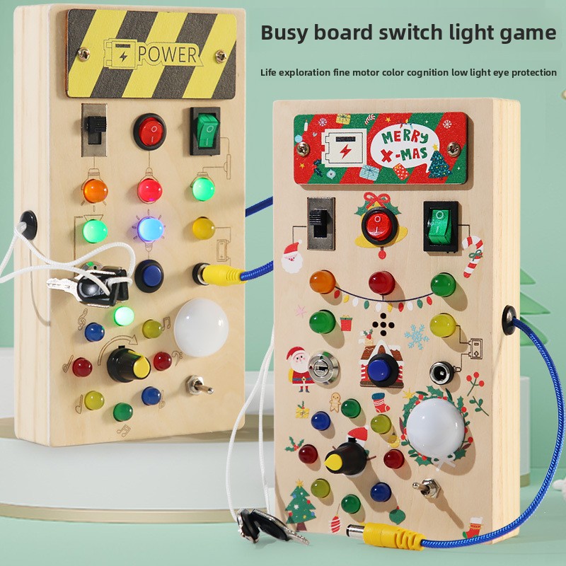 Montessori-Inspiriertes Lebens – Montessori Wooden Busy Board Toddler Bewertung und Preis