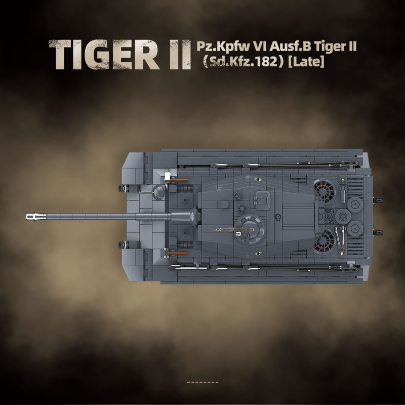 WW2 Militär Der König Tiger Sc – Lego Compatible Military Tank Bewertung und Preis