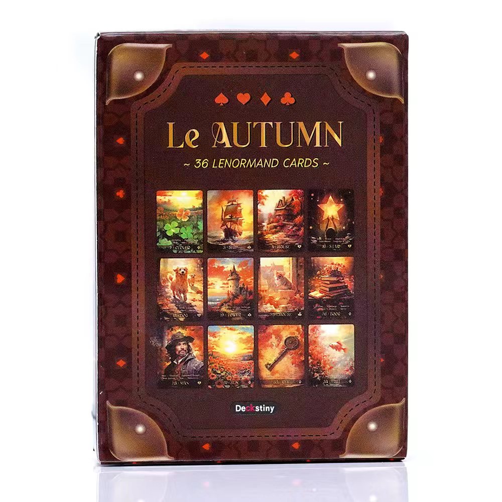 Lenormand Tarot Deck Le Autumn – Tarot Cards Deck With Guidebook Bewertung und Preis