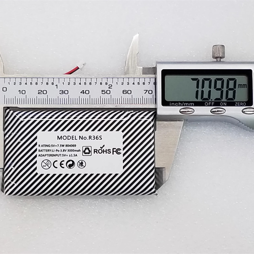 804169 Lithium-Polymer-Akku 80 – Retro Handheld Game Console R36S Bewertung und Preis