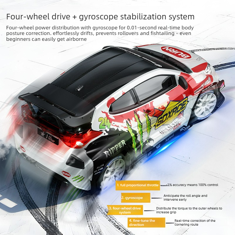 Cooles Spielzeugauto Lustiges  – Rc Drift Car 1 24 Scale 4Wd Bewertung und Preis