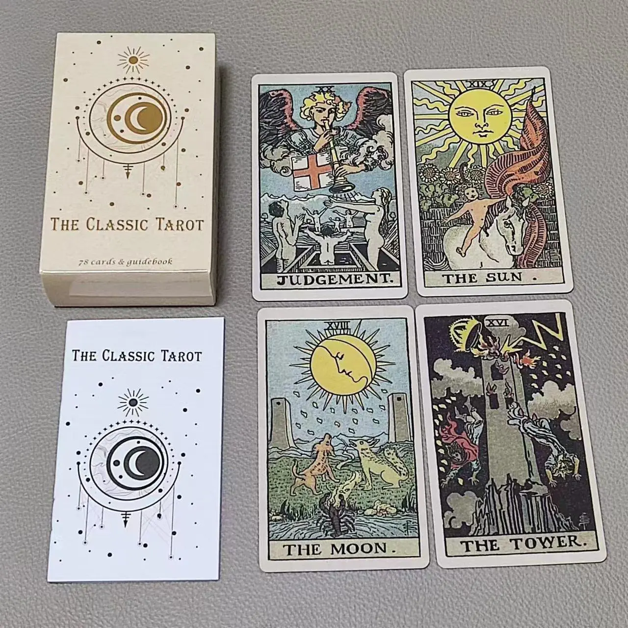 10.3*6cm die klassischen Tarot – Tarot Cards Deck With Guidebook Bewertung und Preis