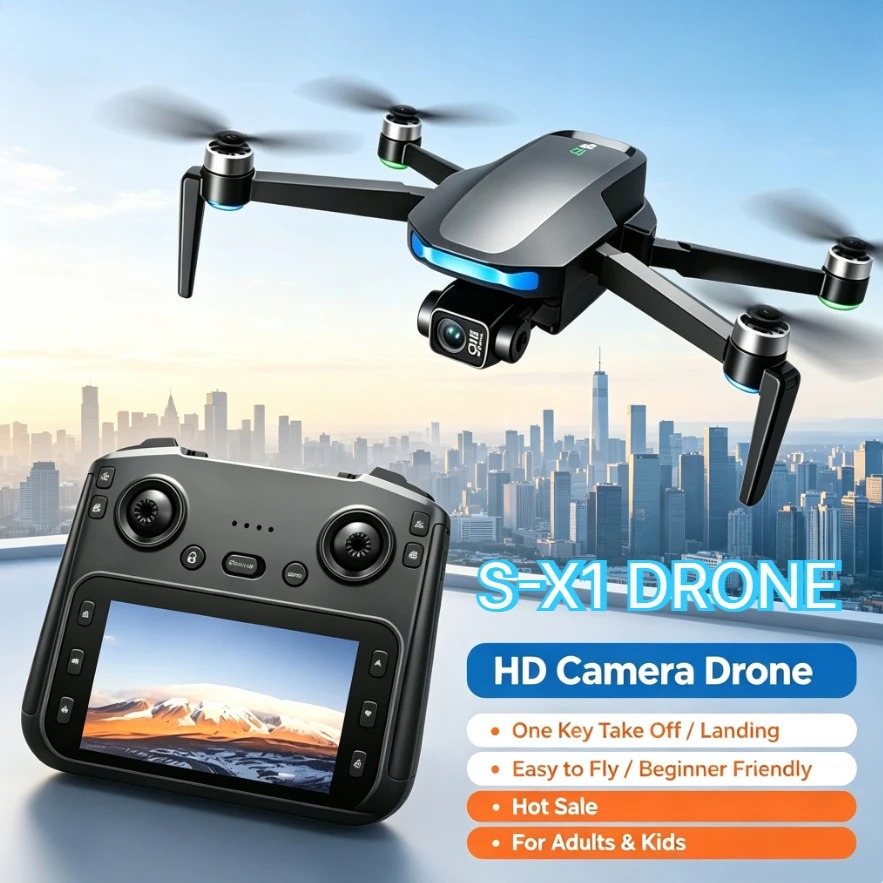Original S-X1 GPS-Drohne 8K HD – Fpv Brushless Rc Drone 4K Bewertung und Preis