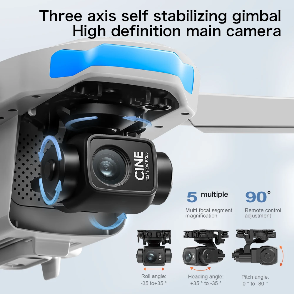 Original S-X1 GPS-Drohne 8K HD – Fpv Brushless Rc Drone 4K Bewertung und Preis