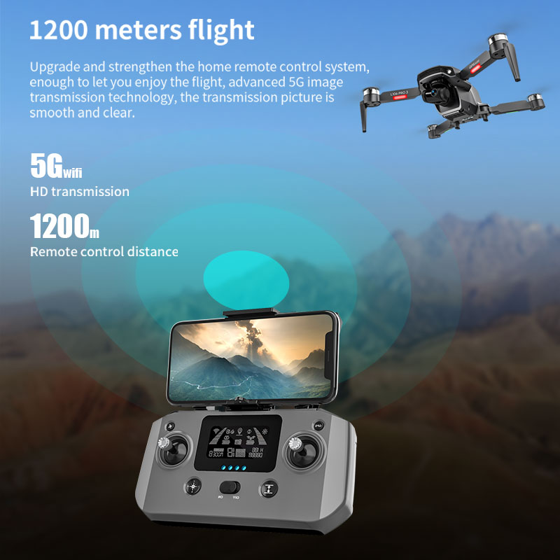 L106 Pro 3 Drohne 5G WIFI FPV  – Fpv Brushless Rc Drone 4K Bewertung und Preis