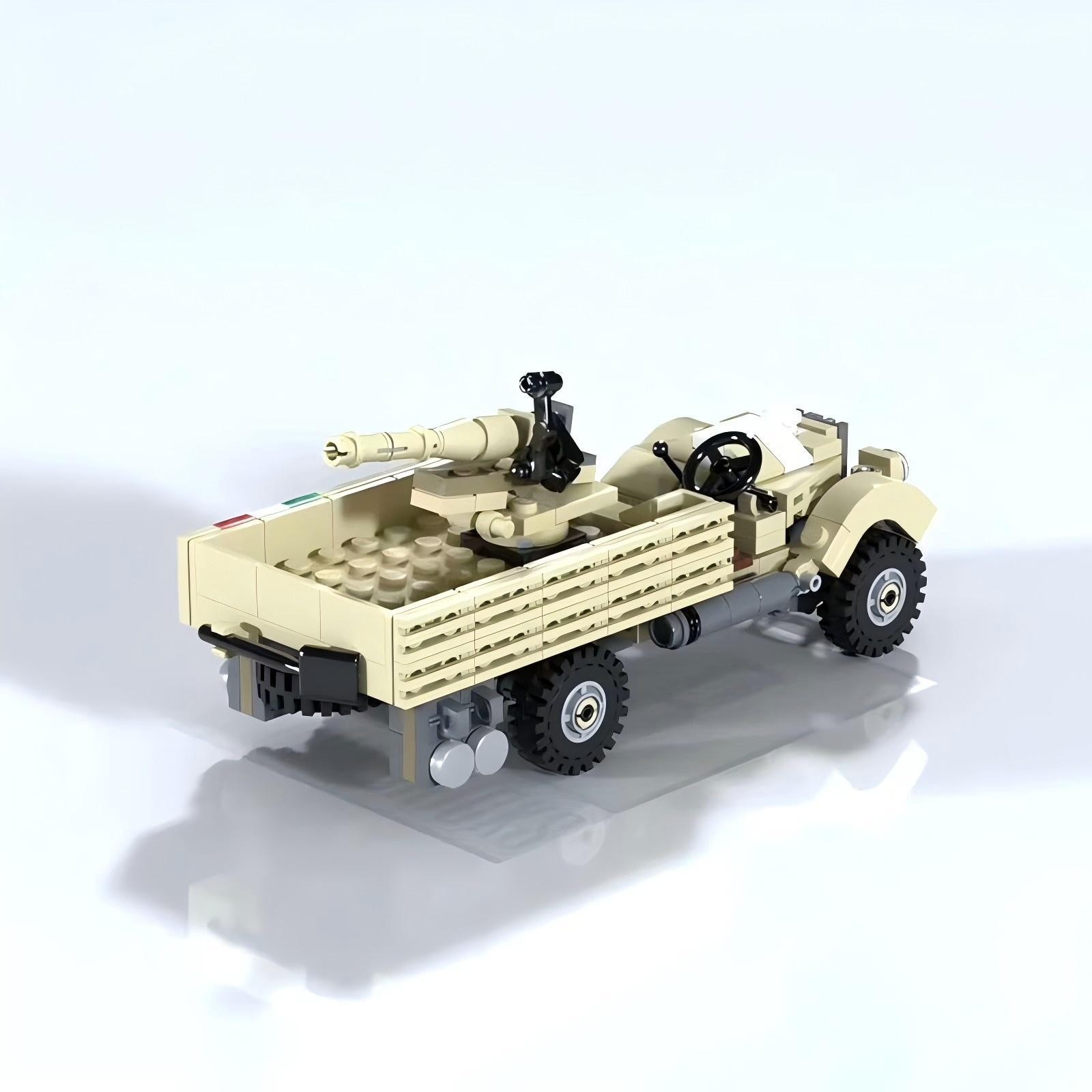 MOC Military Serie Italienisch – Lego Compatible Military Tank Bewertung und Preis