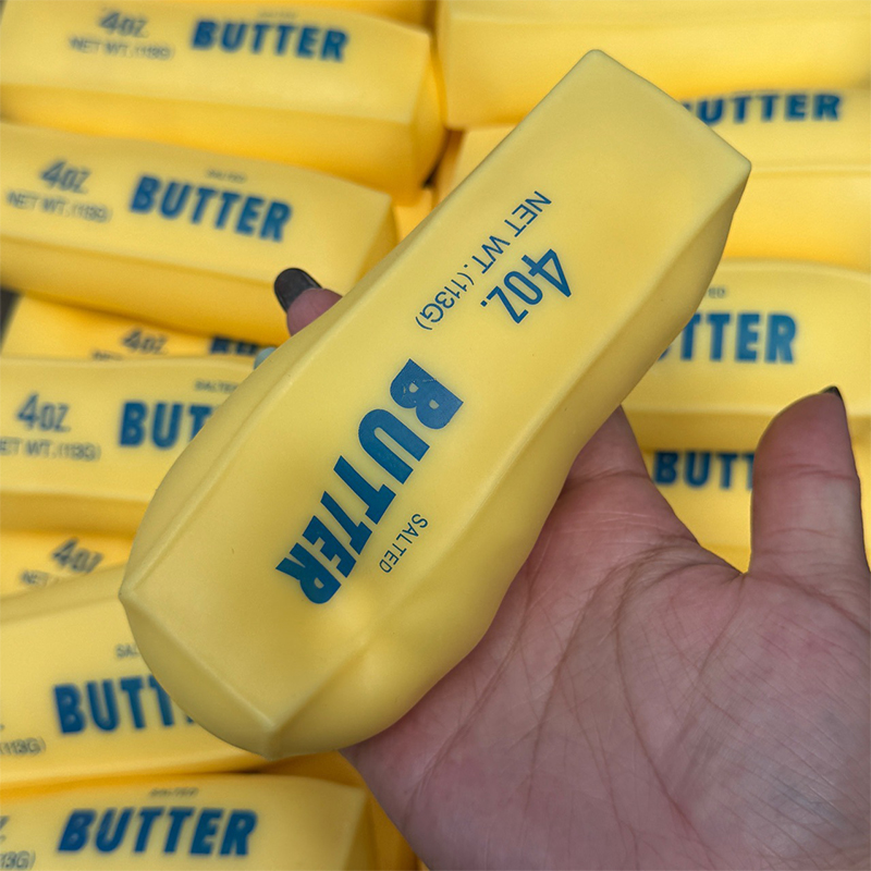 Butter-Stick Squishy Stressbal – Building Blocks Bewertung und Preis